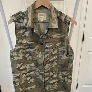 Dolled Up Camouflage Vest